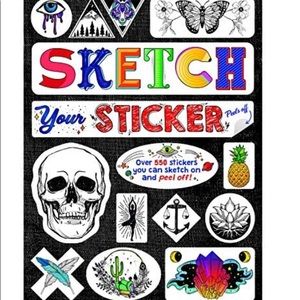 Sketch Your Sticker book